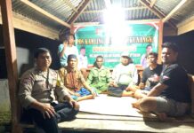 Pemantauan Pos Ronda Di Desa Kalukunangka, Upaya Ciptakan Keamanan Lingkungan