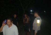 Bhabinkamtibmas Polsek Pasangkayu Bersama Warga Bubarkan Aksi Balapan Liar di Kelurahan Martajaya