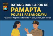 PAMAPTA POLRES PASANGKAYU – TANGGAP, TEGAS, DAN MELAYANI TANPA BATAS