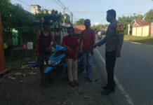 Wujudkan Lingkungan Aman, Polsek Baras Gelar Sambang dan Himbauan Kamtibmas di Dusun Masimbu