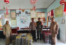 Polsek Bambalamotu Laksanakan Pengawasan Program Makanan Bergizi (MBG) di Sekolah-Sekolah