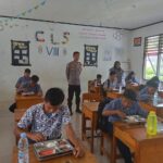 Polsek Sarudu Pantau Kegiatan Pemberian Makan Bergizi Gratis Di Wilayah Kecamatan Sarudu