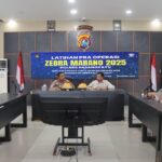 Kabag Ops Membuka Latihan Pra Operasi “Zebra Marano 2025” Polres Pasangkayu