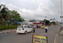 Satlantas Polres Pasangkayu Tegas & Humanis Gelar Operasi Zebra Marano 2025 di Jantung Kota