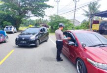 Operasi Zebra Marano Polres Pasangkayu Intens Tertibkan Pengendara