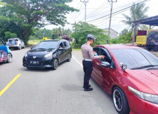 Operasi Zebra Marano Polres Pasangkayu Intens Tertibkan Pengendara