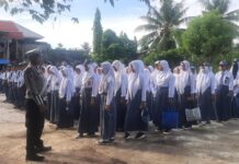 Police To School: Sat Lantas Polres Pasangkayu Ajak Pelajar Smk 2 Jadi Pelopor Keselamatan Berlalu Lintas