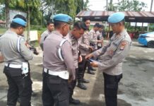 Propam Polres Pasangkayu Gelar Gaktiblin, Pastikan Disiplin dan Kerapian Anggota