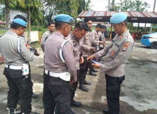 Propam Polres Pasangkayu Gelar Gaktiblin, Pastikan Disiplin dan Kerapian Anggota