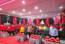 Kapolres Pasangkayu Hadiri Konferda dan Konfercab Serentak PDI Perjuangan Provinsi Sulawesi Barat