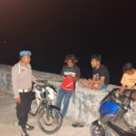 Patroli Blue Light Polsek Sarudu, Wujud Kehadiran Polisi Jaga Kamtibmas di Malam Hari