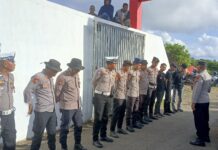 Polres Pasangkayu Kawal Ketat Turnamen Bupati Cup IX 2025, Puluhan Personel Disiagakan di Stadion Gelora Ambo Djiwa