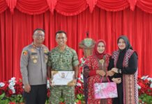 Kapolres Pasangkayu Hadiri Pisah Sambut Dandim 1427/Pasangkayu, Wujud Sinergitas TNI–Polri dan Forkopimda