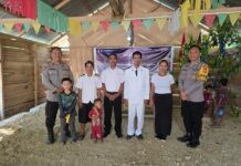 Polsubsektor Sarjo Polres Pasangkayu Amankan Ibadah Natal di Gereja BK Pos Luar Salupingga, Situasi Kondusif