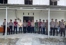 Polres Pasangkayu Pastikan Ibadah Raya Natal Berjalan Aman di Gereja-gereja wilayah Kota Pasangkayu