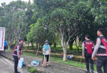 Jaga Aktivitas Warga Tetap Aman, Sat Samapta Polres Pasangkayu Gelar Patroli Pagi