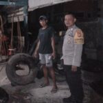 Antisipasi Gangguan Kamtibmas, Polsek Sarudu Polres Pasangkayu Laksanakan Patroli Blue Light