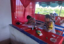 Pastikan Kesiapan Pengamanan Nataru, Kabag Ops Polres Pasangkayu Tinjau Pos Pam dan Pos Terpadu Ops Lilin Marano 2025