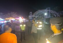 Pastikan Keamanan dan Kesiapan, Kabag Ops Polres Pasangkayu Pantau Persiapan Harmony Festival 2025 Pasangkayu Bersinar