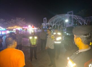 Pastikan Keamanan dan Kesiapan, Kabag Ops Polres Pasangkayu Pantau Persiapan Harmony Festival 2025 Pasangkayu Bersinar