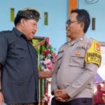 Binkamtibmas Baras Polres Pasangkayu Hadiri Kunjungan Dirjen Bimas Hindu RI dan Peresmian TK Kumara Bhakti di Desa Lilimori
