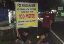 Pos Pam Dan Pos Terpadu Ops Lilin Marano 2025, Polres Pasangkayu Memasang Papan Himbauan: “Singgahki Istirahat Kalau Capekki”