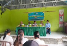 Bhabinkamtibmas Polsek Pasangkayu Hadiri Bimtek Pengelolaan Teknologi Pertanian dan Pembentukan Gapoktan di Desa Gunung Sari