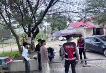 Patroli Dialogis Sat Samapta Polres Pasangkayu Jaga Kamtibmas Tetap Aman dan Kondusif