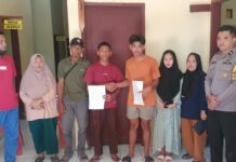 Bhabinkamtibmas Polsek Bambalamotu Polres Pasangkayu Selesaikan Kasus Pengancaman Secara Kekeluargaan