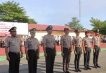 Dipimpin Kapolres, 31 Personel Polres Pasangkayu Resmi Naik Pangkat Periode 1 Januari 2026