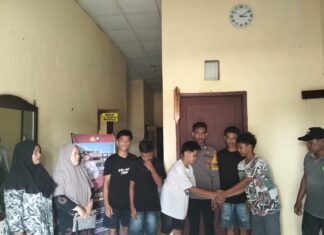 Bhabinkamtibmas Bambalamotu Polres Pasangkayu, Mediasi Kasus Penganiayaan,
