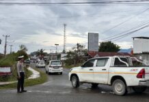 Sat Lantas Polres Pasangkayu Gelar Patroli Rutin Siang Hari, Pastikan Kamseltibcarlantas Tetap Kondusif