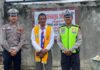 Satlantas Polres Pasangkayu Laksanakan Patroli Gereja, Pastikan Ibadah Minggu Berlangsung Aman dan Lancar