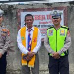 Satlantas Polres Pasangkayu Laksanakan Patroli Gereja, Pastikan Ibadah Minggu Berlangsung Aman dan Lancar