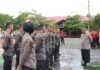 Tradisi Penuh Makna, Bintara Remaja Polri Angkatan 52 Disambut Long March Menuju Mako Polres Pasangkayu