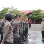 Tradisi Penuh Makna, Bintara Remaja Polri Angkatan 52 Disambut Long March Menuju Mako Polres Pasangkayu