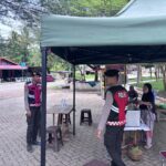 Sat Samapta Polres Pasangkayu Gelar Patroli Jalan Kaki, Tingkatkan Keamanan di Pusat Aktivitas Warga