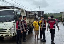 Patroli Presisi Sat Samapta Polres Pasangkayu, Wujudkan Rasa Aman di Hari Libur