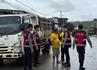 Patroli Presisi Sat Samapta Polres Pasangkayu, Wujudkan Rasa Aman di Hari Libur