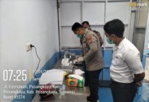 Pastikan Aman dan Sehat, Sidokkes Polres Pasangkayu Laksanakan Food Security di SPPG Yayasan Kemala Bhayangkari