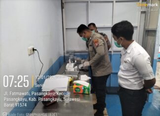 Pastikan Aman dan Sehat, Sidokkes Polres Pasangkayu Laksanakan Food Security di SPPG Yayasan Kemala Bhayangkari