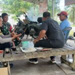 Mengayomi dengan Langkah Kecil: Bhabinkamtibmas Polsek Bambalamotu Polres Pasangkayu Sambangi Warga Dusun Taba