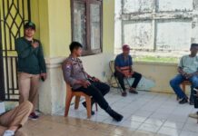 Sambang dan Koordinasi Polsek Baras di Desa Singgani, Perkuat Sinergi Kamtibmas dan Dukung Pembangunan Koperasi Desa