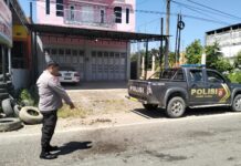 Polsek Sarudu Tangani Laka Lantas R2 vs R4 di Jalan Trans Sulawesi Barat
