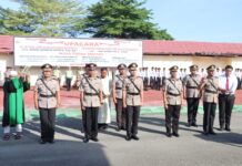 Polres Pasangkayu Gelar Upacara Pelantikan dan Serah Terima Jabatan Sejumlah Pejabat Utama