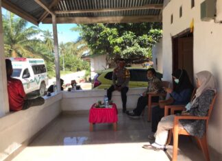 Polsek Pasangkayu Respon Cepat Aduan Warga Terkait Pengrusakan Rumah oleh ODGJ di Dusun Sipatuo Desa Martasari Kec. Padongga