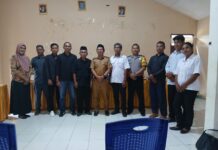 Bhabinkamtibmas Polsek Baras Hadiri Rapat Khusus Penetapan PAW Keanggotaan BPD Desa Lilimori