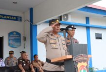 Apel Gelar Pasukan Ops Keselamatan Marano 2026, Polres Pasangkayu Siap Wujudkan Kamseltibcarlantas Menjelang Idul Fitri 1447 H