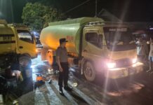 Terima Laporan Operator 110, Pamapta Polres Pasangkayu Sigap Datangi TKP Laka Lantas