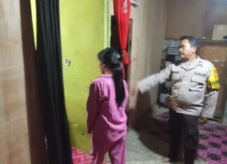 Gerak Cepat Bhabinkamtibmas Polsek Baras Datangi TKP Percobaan Pemerkosaan di Bulutaba